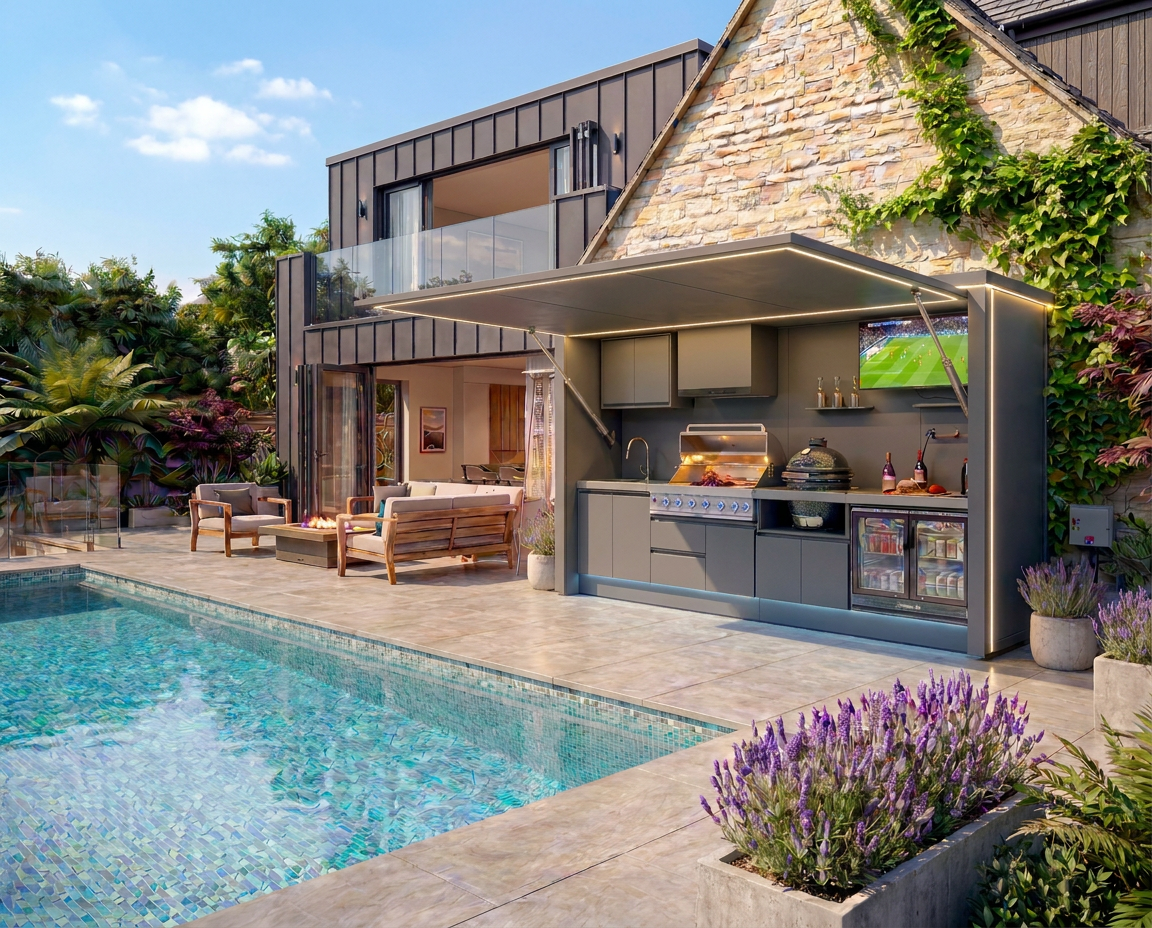 A‑Max Outdoor Kitchen Pod