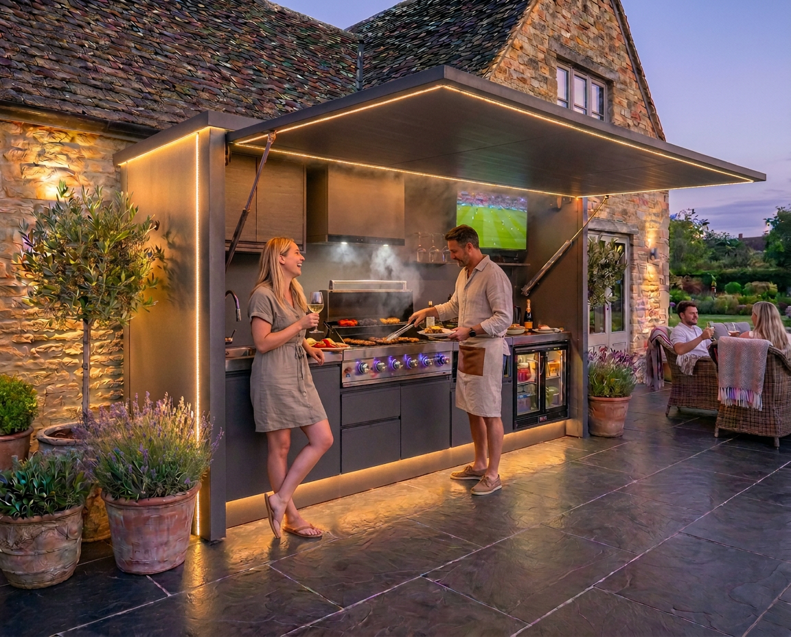 A‑Max Outdoor Kitchen Pod