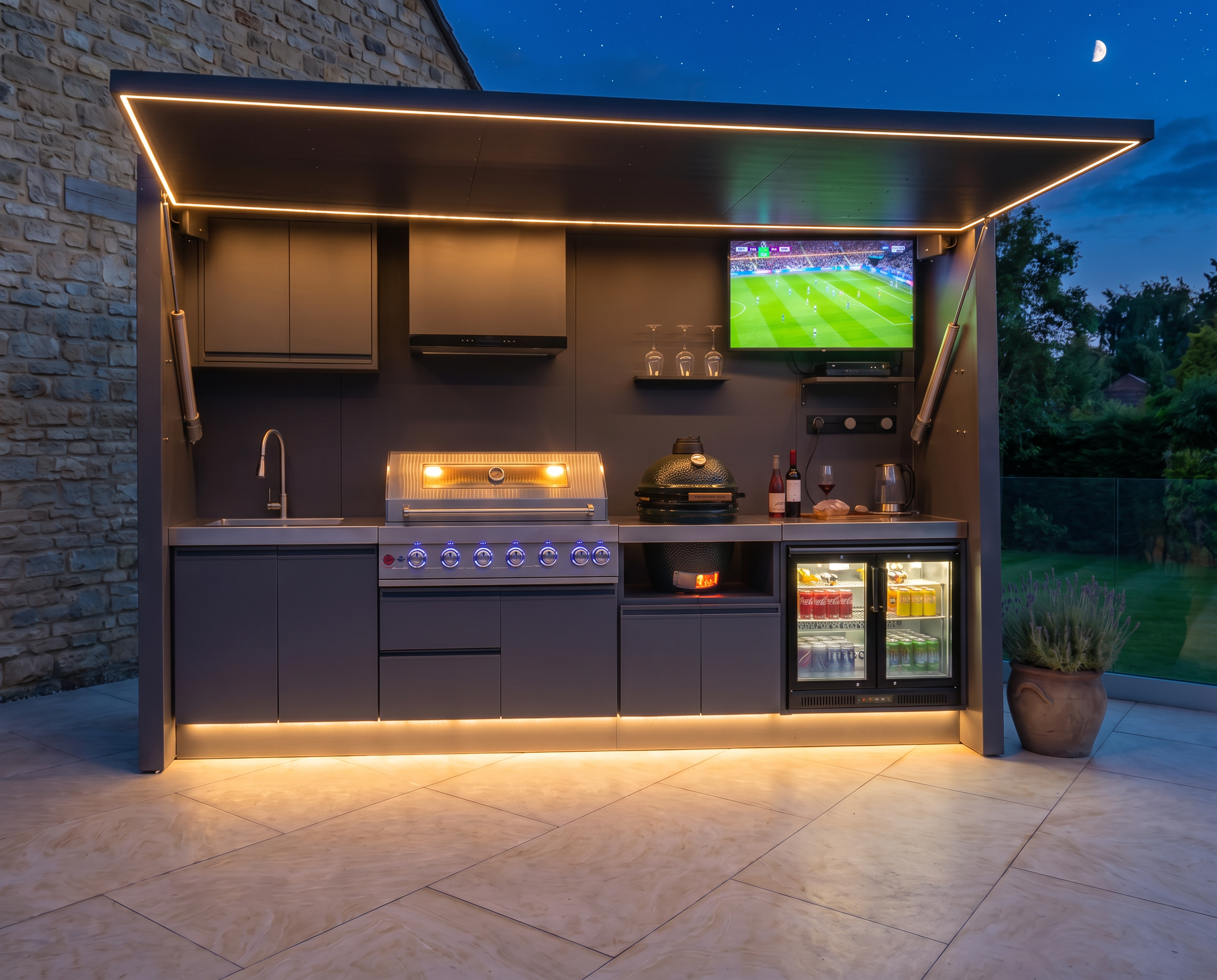A‑Max Outdoor Kitchen Pod
