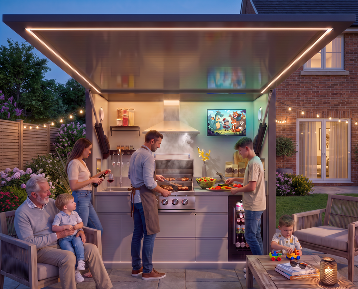 Classic BBQ Grill Pod