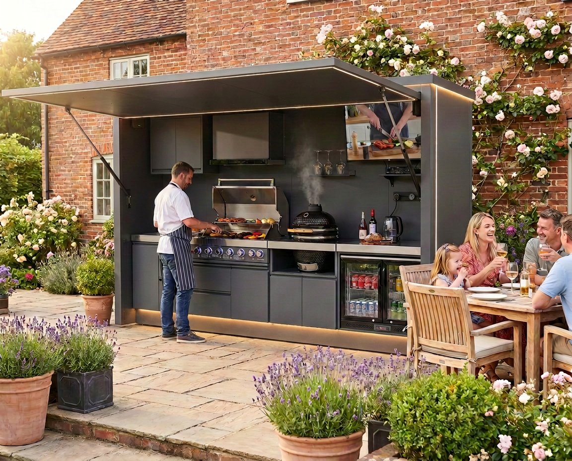 A‑Max Outdoor Kitchen Pod