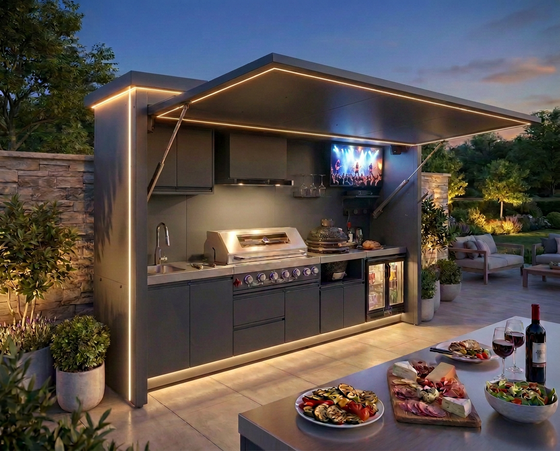 A‑Max Outdoor Kitchen Pod