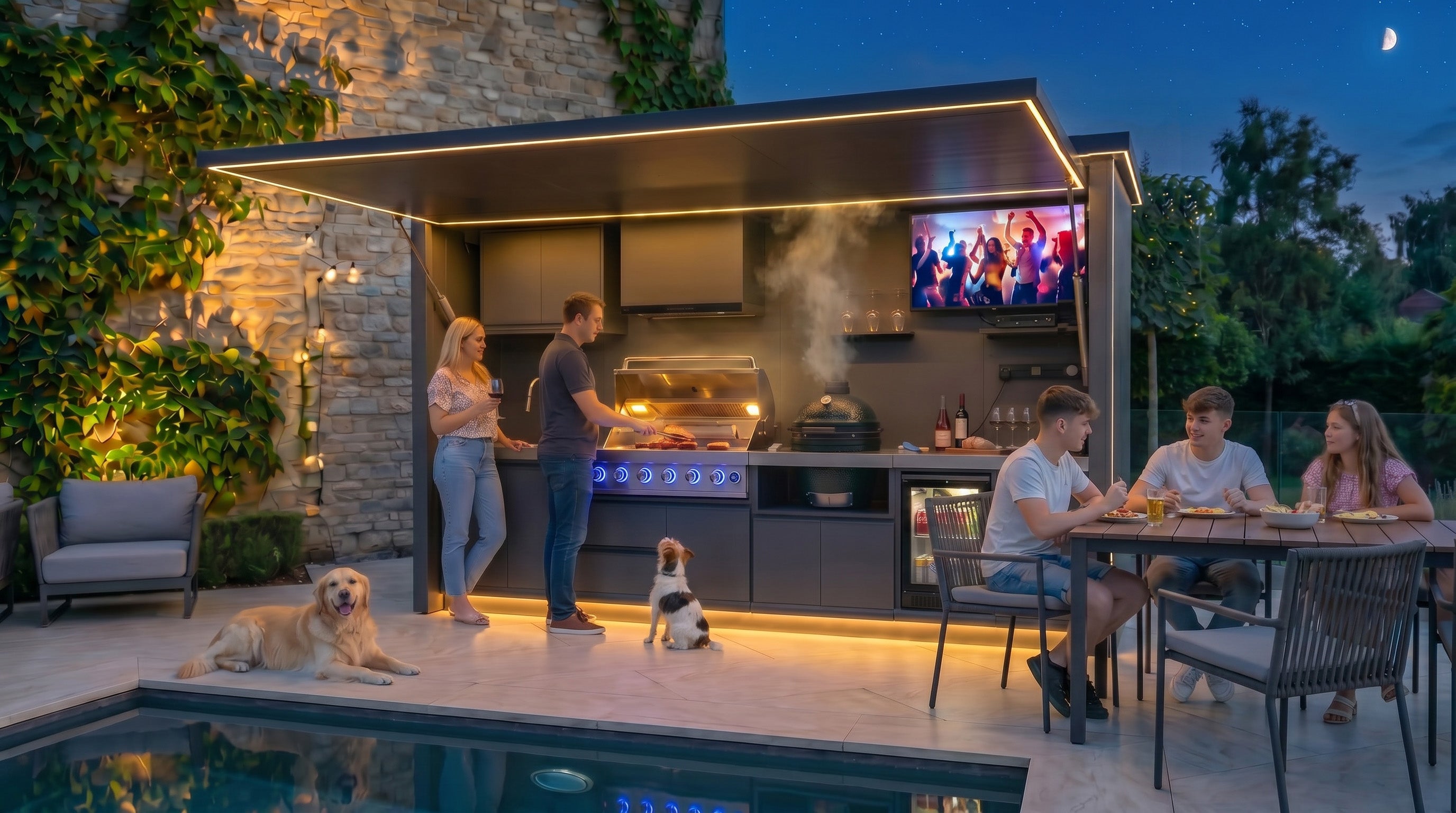 A‑Max Outdoor Kitchen Pod