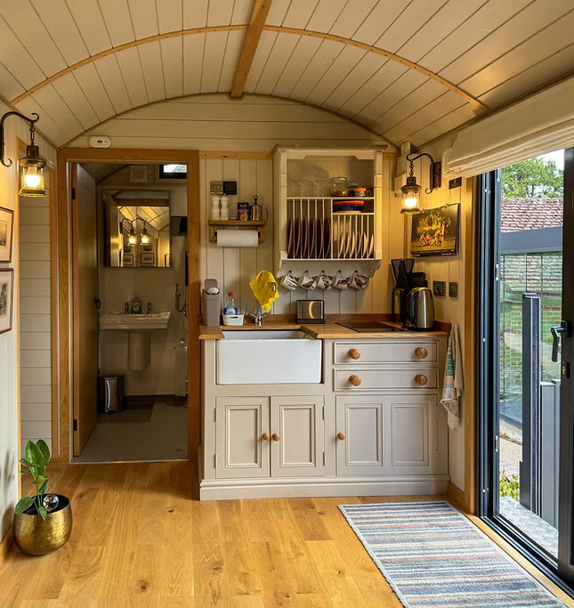 BBQ Grill Pods we design and build bespoke shepherd huts